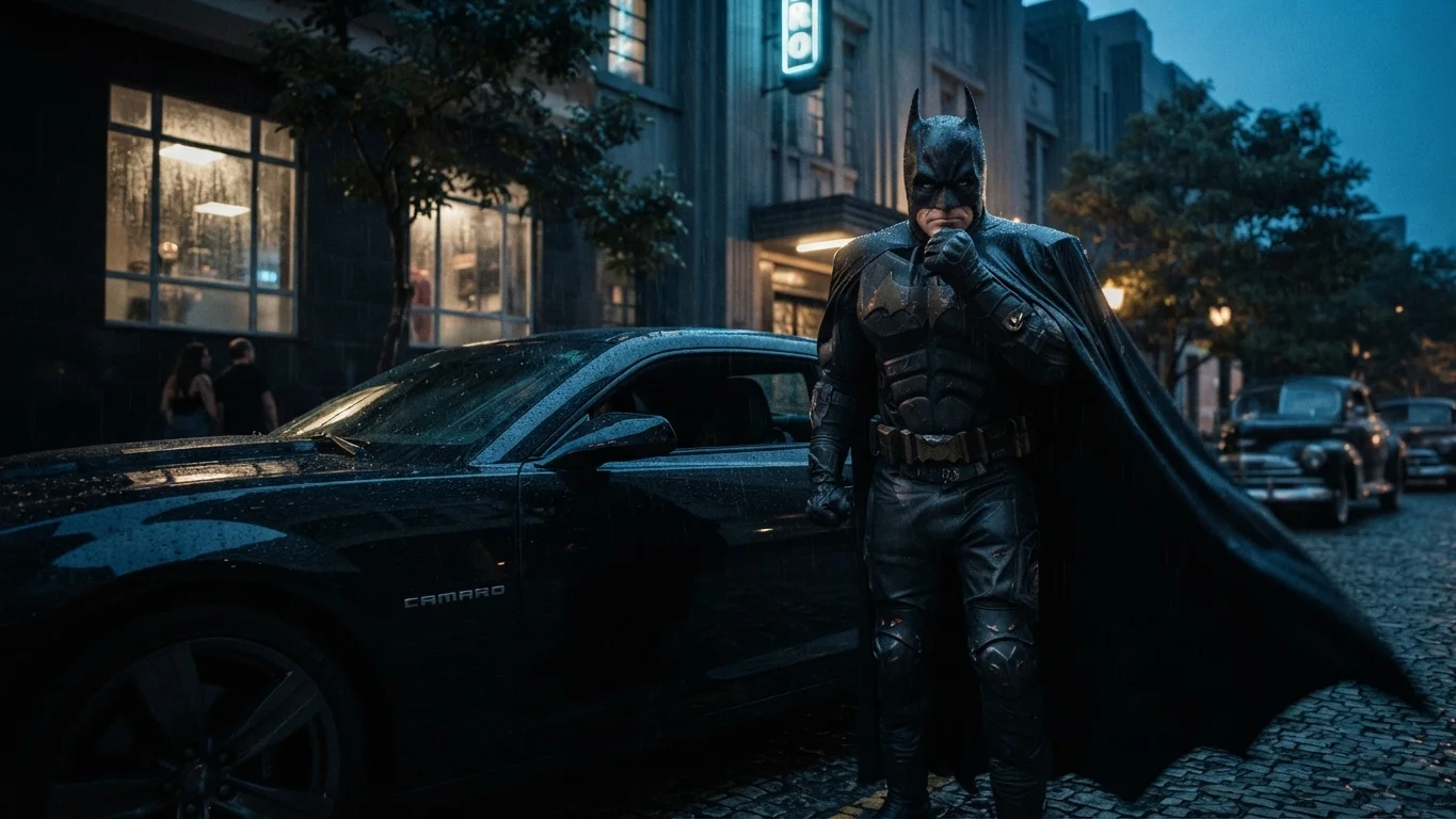 Batman Floripa em ação